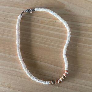 Round‎ shell necklace preppy necklace early 2000s Y2k